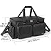 Trunab DJ Cable File Bag with Detachable Padded Bottom and Dividers, Travel Gig Bag for Professional DJ Gear, Musical Instrument and Accessories