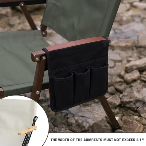 Pochette de rangement pour chaise pliante d'extérieur camping et plage