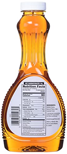 Josephs Gluten Free Sugar Free Maple Flavor Syrup, 12 Fz #TOP1
