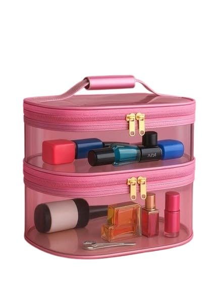 Jewellery and Makeup Storage Bag Travel Organizer Pouch for Cosmetics, Accessories and Beauty Essentials |SL_89-picture-34
