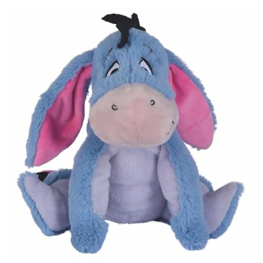 Simba Disney Winnie The Pooh I-Aah 6315872671 - Peluche de Winnie The Pooh (25 cm, a Partir de los Primeros Meses de Vida)
