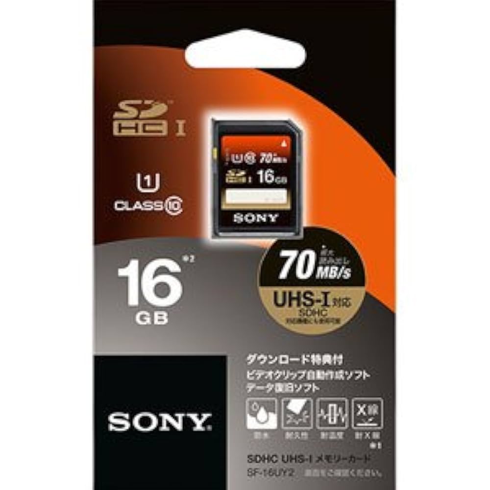 SONY - SONY SDHC/SDXC メモリーカード Amazon.com: Sony M Series SDXC UHS-II Card 64GB, V60, CL10