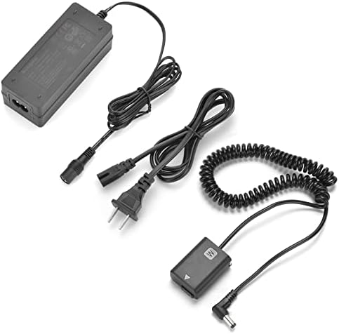 NP-FW50 Dummy Akku Für Sony Kameras - Netzteil Adapter Set