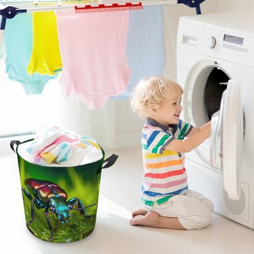 Panier à linge pliable imperméable anti-humidité pour bain - 7