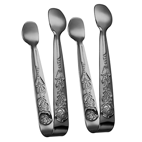 NAMOARLY Candy Clip for Candy Small Tongs for Appetizers Stainless Steel Sugar Server