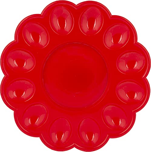 Ofxdd JARXTRKYAK Easter Deviled Egg Plate cover