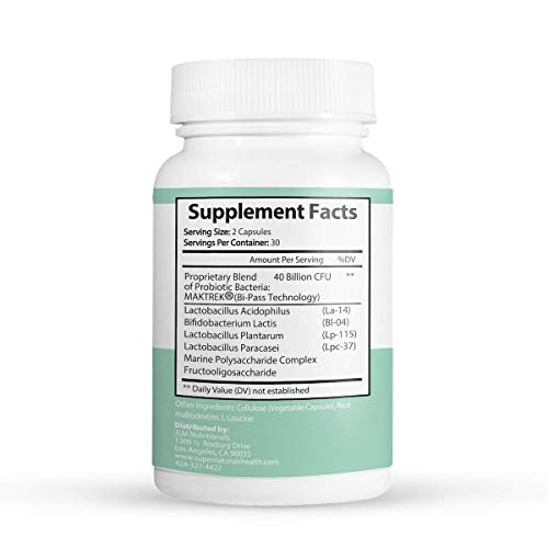 Image of IBSolution Gut Health Bundle - All Natural Gut Health Support & Premium Probiotics w / 40 Billion CFU for Support of Irregular Bowels, Bloating, Constipation, Gas, Abdominal Pain - 2 Pack (120 Caps)