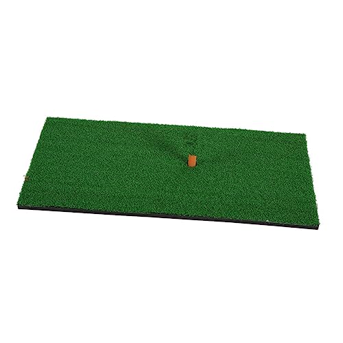 BELLIFFY Residential Golf Practice Hitting Mat Portable Training Turf with Durable Rubber Backing for Use for Backyard and Home Practice