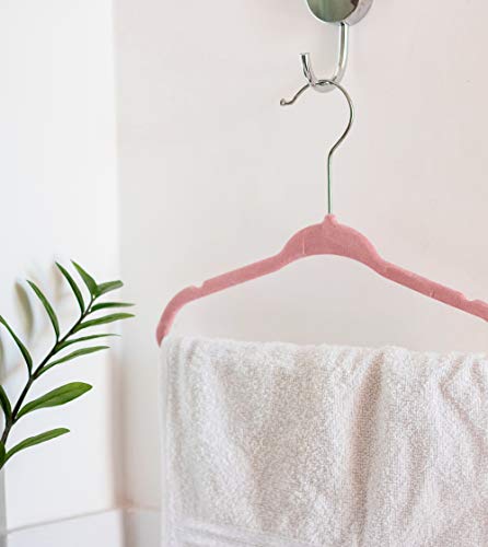 Conjunto Cabide Infantil de Veludo com Gancho 10pcs - Oikos