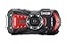 Produktbild Pentax RICOH WG-60 Rot wasserdichte Kamera Hochauflösende Bilder mit 16 MP Wasserdicht bis 14 m Stoßfest bis Fallhöhe von 1,6 m Unterwassermodus Ring mit 6-LEDs für Makroaufnahmen