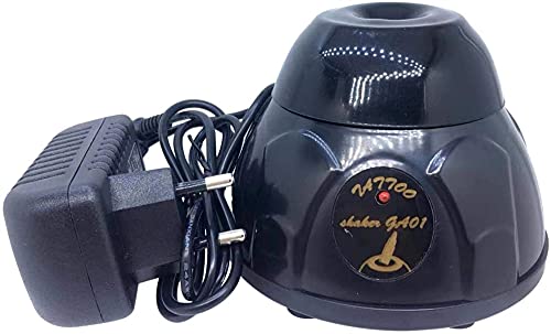 XiuLi Mezclador de pigmentos de Tinta de Tatuaje, máquina mezcladora eléctrica, Mezclador de vórtice, 5200 RPM, para Acuarela, Pigmento de Pintura y líquido de Maquillaje Cover