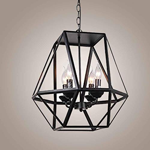 Lampe suspendue industrielle pour éclairer une table de restaurant - 2