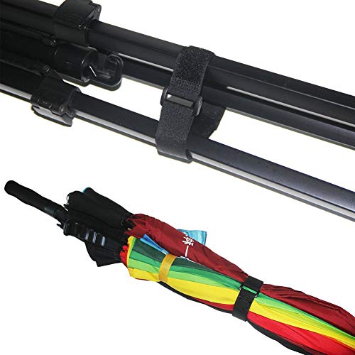 [16 Pack] 1 X 18" Hook And Loop Reusable Fastening Nylon Cable Securing Straps By Yiwerder- Durable Functional Ties To Keep Your Places From Tangled Messes Of Cords #TOP4