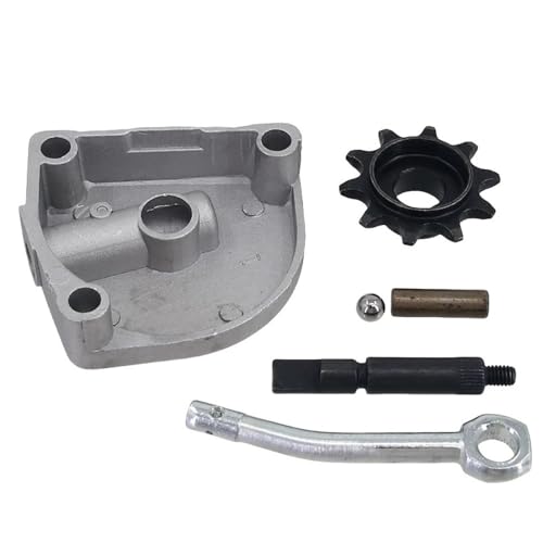 Pignon d'entraînement 10 dents robuste et couvercle embrayage 3 trous pour vélo à moteur
