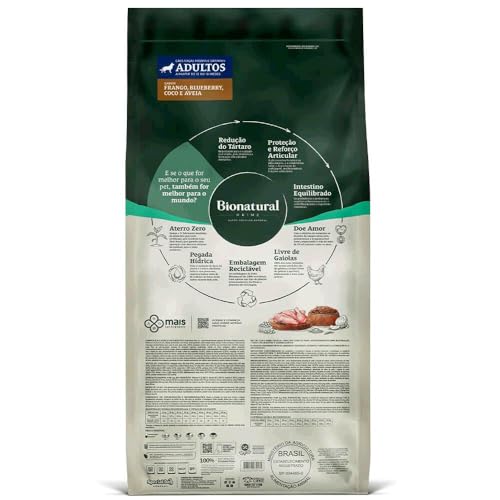 Bionatural Prime - Frango Cães De Raças Méd/Grand Adultos 10,1kg