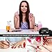 Portable Nail Dryer, Quick Dry Regular Nail Polish Air Blower Nail Dryer Nail Art Polish Machine - Nail Fan Dryer for Regular Nail Polish, Fingernail Toenail