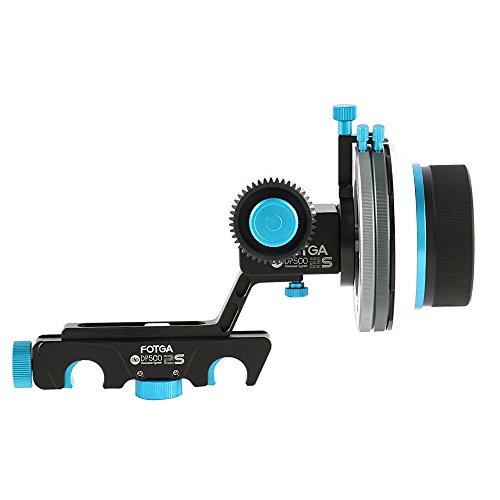 Follow focus Fotga DP500IIS pour éliminer le flou sur rig DSLR 15 mm