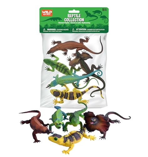 Reptiles Wild Republic sachet plastique de figurines d'animaux