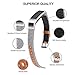 Jobese Compatible with Fitbit Alta Hr Bands for Women Men/Fitbit Alta/Fitbit Ace Band, Soft Classic Canvas Fabric Straps with Genuine Leather Compatible with Fitbit Alta Bands