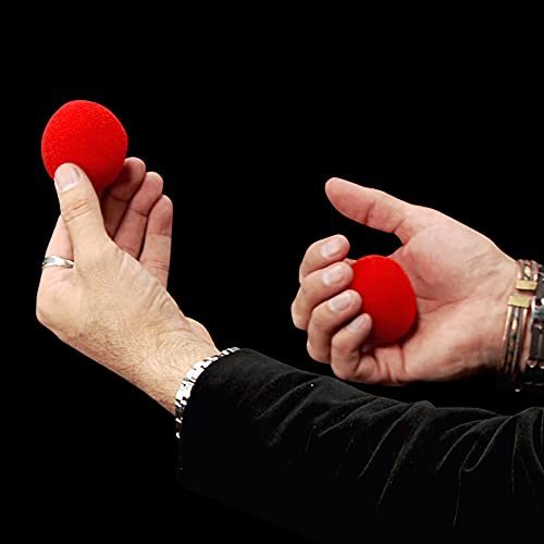 Magic Sponge Balls Tricks - 4 Pack Red Balls