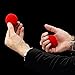 Magic Trick Spongeballs - Red Edition - 4 Ball Set with Complete Online Course