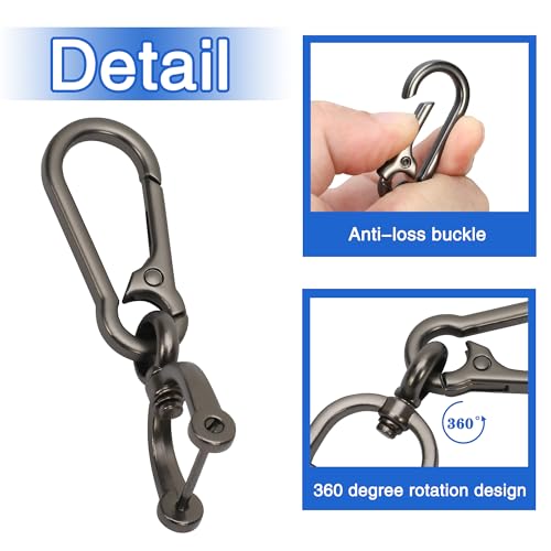 TOMALL 2 Pack for GMC Key Fob Cover with Keychain, 5 Buttons Silicone Rubber Key Fob Case Compatible with GMC Acadia Sierra Terrain Chevy Silverado 1500 2500HD 3500HD Suburban Tahoe Car Key Cover - Image 5