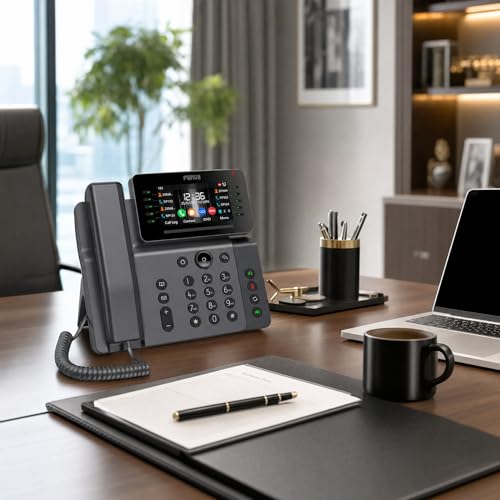 Teléfono IP Fanvil V65 Pantalla IPS 4.3" 20 Líneas SIP miniatura 2