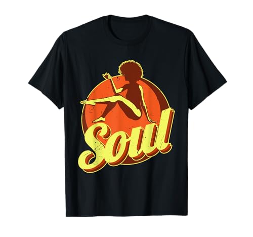 Funk Shirt Vintage 70s traje para los amantes de la música | Rare Soul Camiseta