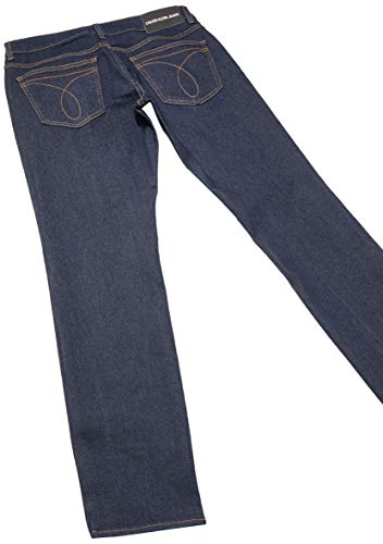 Calça Jeans Skinny, Calvin Klein, Masculino, Azul Marinho, 38