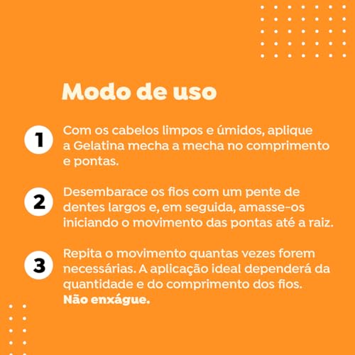 Salon Line, Gelatina Capilar Hidratante, Melão, #todecacho Kids, Vegana - Para Cabelos Ondulados, Ca