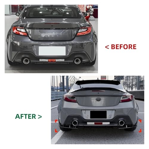 Diffuseur arrière carbone pour Toyota GR86 et Subaru BRZ 2022+ | Look premium - 3