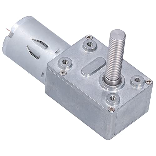 Jgy-370 Schneckengetriebemotor, DC12V, 66RPM, M8 Gewindewelle, Selbsthemmend, Zinklegierung, 8x33mm, Industrieantrieb