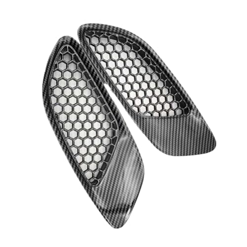 Cubierta de ventilación de capó en aspecto fibra de carbono para serie M3 E90 E93 5
