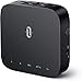 TaoTronics Bluetooth 5.0 Trasmettitore e Ricevitore 2-in-1 per TV, aptX a Bassa Latenza Adattatore Audio da 3,5 mm AUX, SPDIF in/out, Doppio Collegamento, 24 Ore di Riproduzione