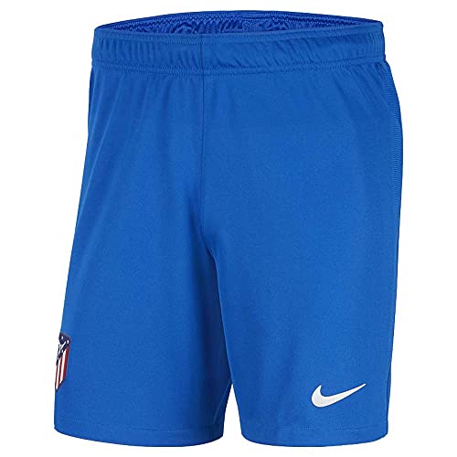 Nike - Atlético de Madrid Temporada 2021/22 Pantalón Corto Primera Equipación Equipación de Juego, L, Hombre