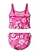 blibean Tween Girls Swimsuits Kids Two Piece Bikini Sets Teen Girl Summer Fashion Boho Hawaii Swim Bathing Suits Floral Ruffled Beach Swimwear Sets Traje Baño Niñas Size 8-9 Year Old Rose Pink