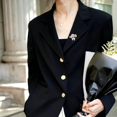 Image of 1PCS /6PCS Dental Pin Cute Enamel Dental Brooch Fashion Unisex Cartoon Clothing Badge Lapel Pin Campus Clothing Accessories Medical Jewelry Souvenir Gift Doctor Nurse Graduate Student