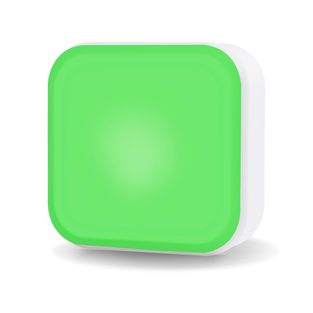 Photo 1 of Luxafor Cube 2 – App-Free Standalone Busy Light for Offices – LED Availability & Status Indicator Light for Working Space, Office and Meeting Rooms – Simply Rotate to Change Colors