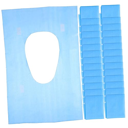 Anneome Portable Toilet Seats Covers 60pcs Waterproof Disposables for Hotels Malls and Travel