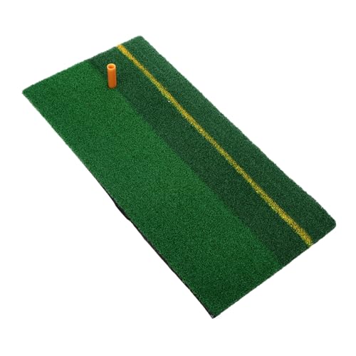 Tapis d'entraînement de golf en gazon synthétique vert avec mousse épaisse BESTonZON