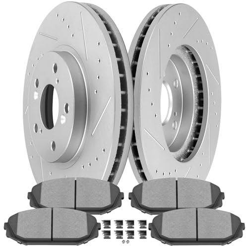 Image of SCITOO Front Brake Kits Slotted Brakes Rotor Brakes Pads:31275;D793