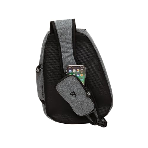 geckobrands Sling Bag | Versatile Unisex Crossbody Shoulder Bag | Stylish Companion for Adventures and Everyday (Everyday Grey)2