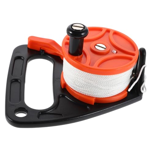 KESYOO 46M Heavy Duty Diving Reel with Thumb Stopper Scuba Diving Line for Cave Exploration Yacht Supplies Durable Underwater Equipment for Professional Divers