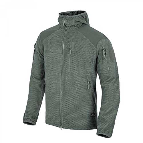 Helikon-Tex Alpha Hoodie Jacket leichte Fleece-Jacke Outdoor - Shadow Grey