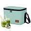 Aosbos Borsa Termica Porta Pranzo Borsa Frigo Contenitori Ermetici Per Aliment, Grande Capacità Lunch Bag da Picnic Campeggio Accessori Borsa per Alimenti, Viola