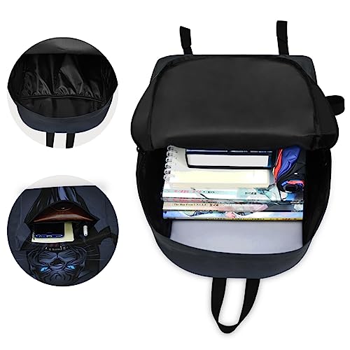 Senya Backpack Travel Rucksack For Adult Men Women, Roaring Black Panther Lightweight School Bag For Students Teens Girls Boys #TOP4