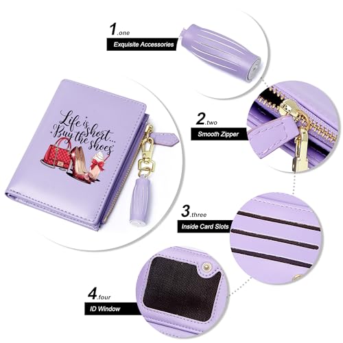 Personalized Women's Wallet，Holiday Gift, Graduation Gift for Women, Valentine's Day Gift, Birthday Gift for Parent, Spouse, Girlfriend 1121b4