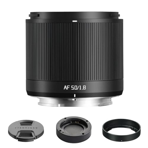 TTArtisan AF 50mm F1.8 Neo AF�I�[�g�����Y �ŒZ�B�e����0.48m �� AF/�� AF F1.8 �̑���a�����Y APS-C �T�C�Y �j�R��Z5/Z6/Z7�ȂǂɓK�p (�j�R�� Z)