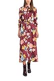  Salsa - Vestido floral granate XL