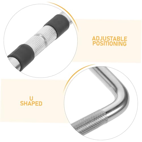 Brazo metálico en U ajustable para soporte de cencerro para batería miniatura 3